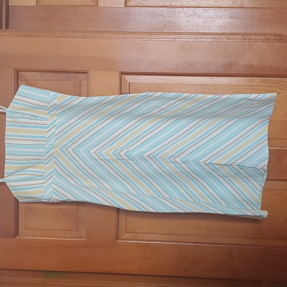 Moda International Women's Pinstripe Dress